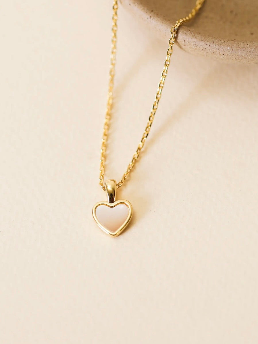The Hart Necklace 18K Gold Plated