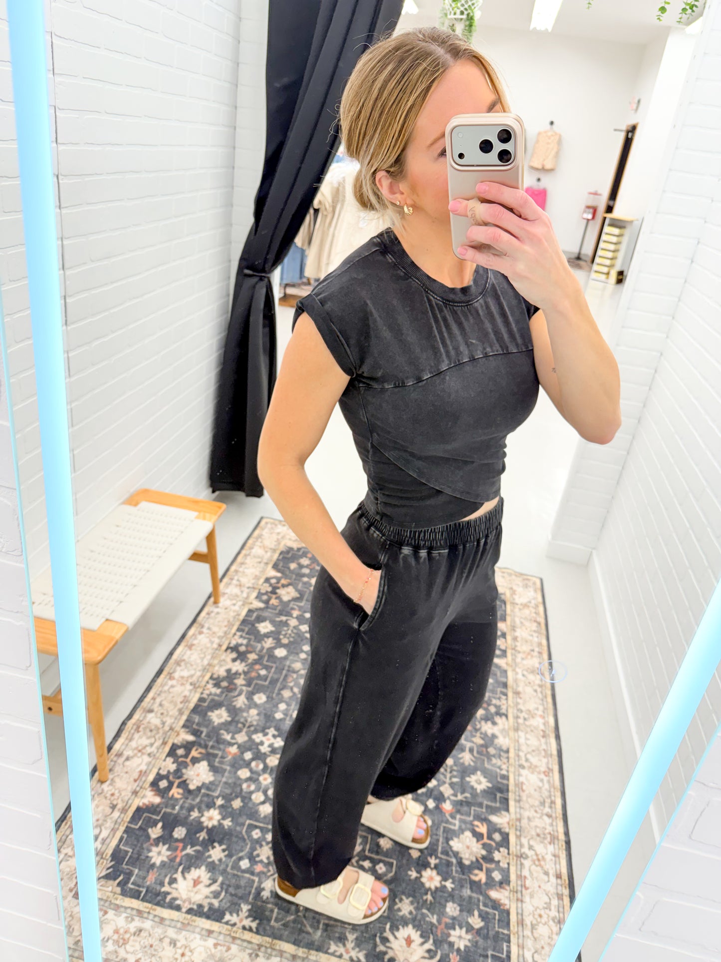 One Shot Crossover Athletic Set Mineral Black