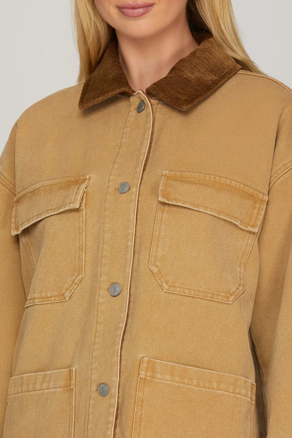 Trendsetter Washed Barn Jacket Tan