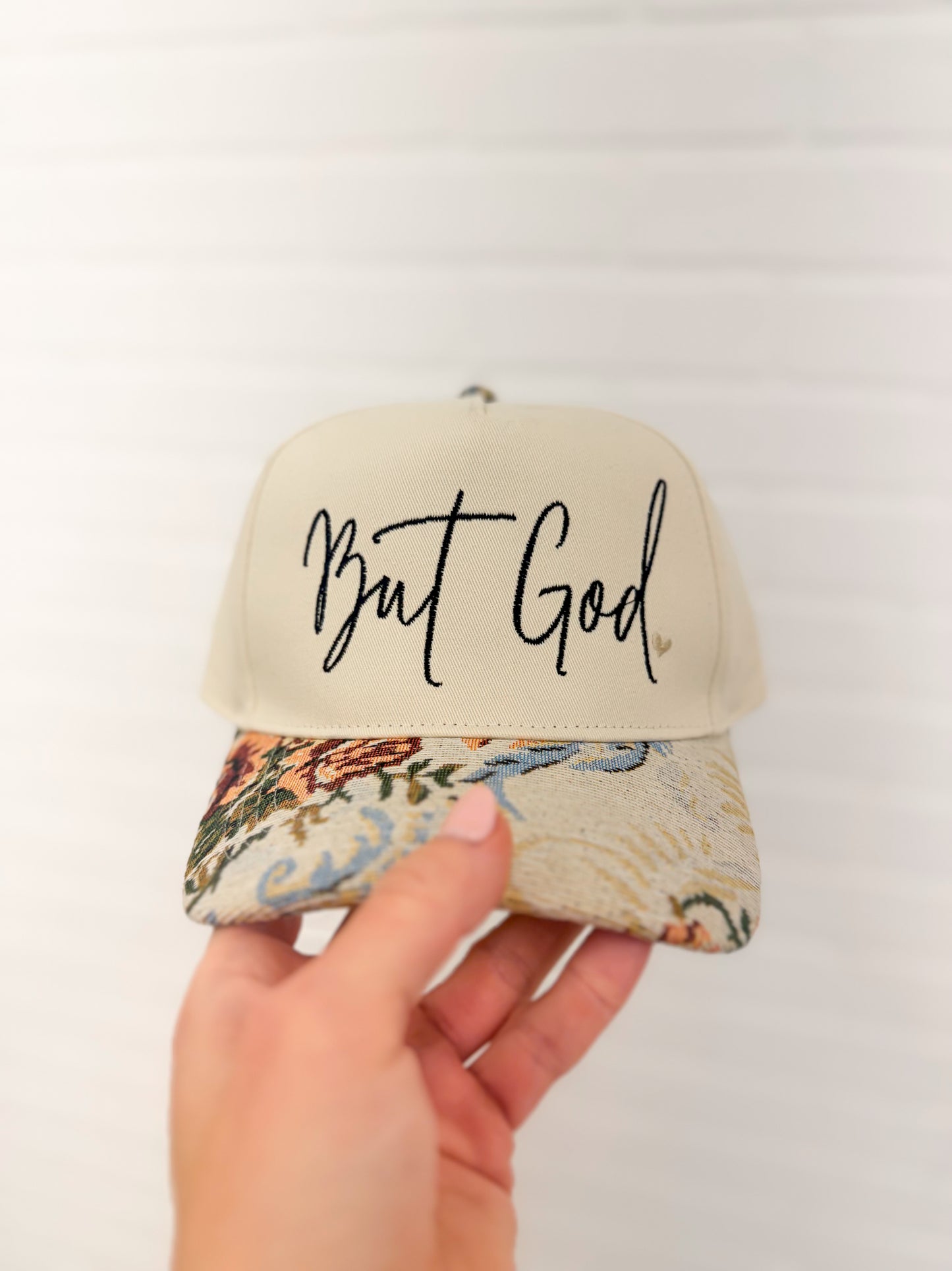 But God Embroidered Hat