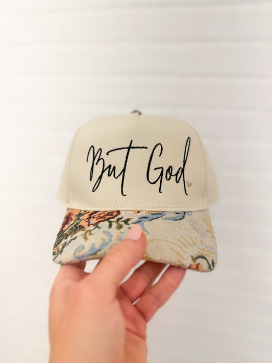 But God Embroidered Hat