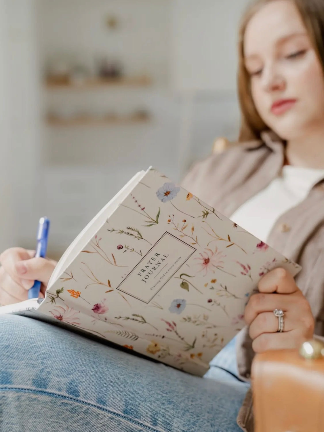 Floral Hardcover Prayer Journal
