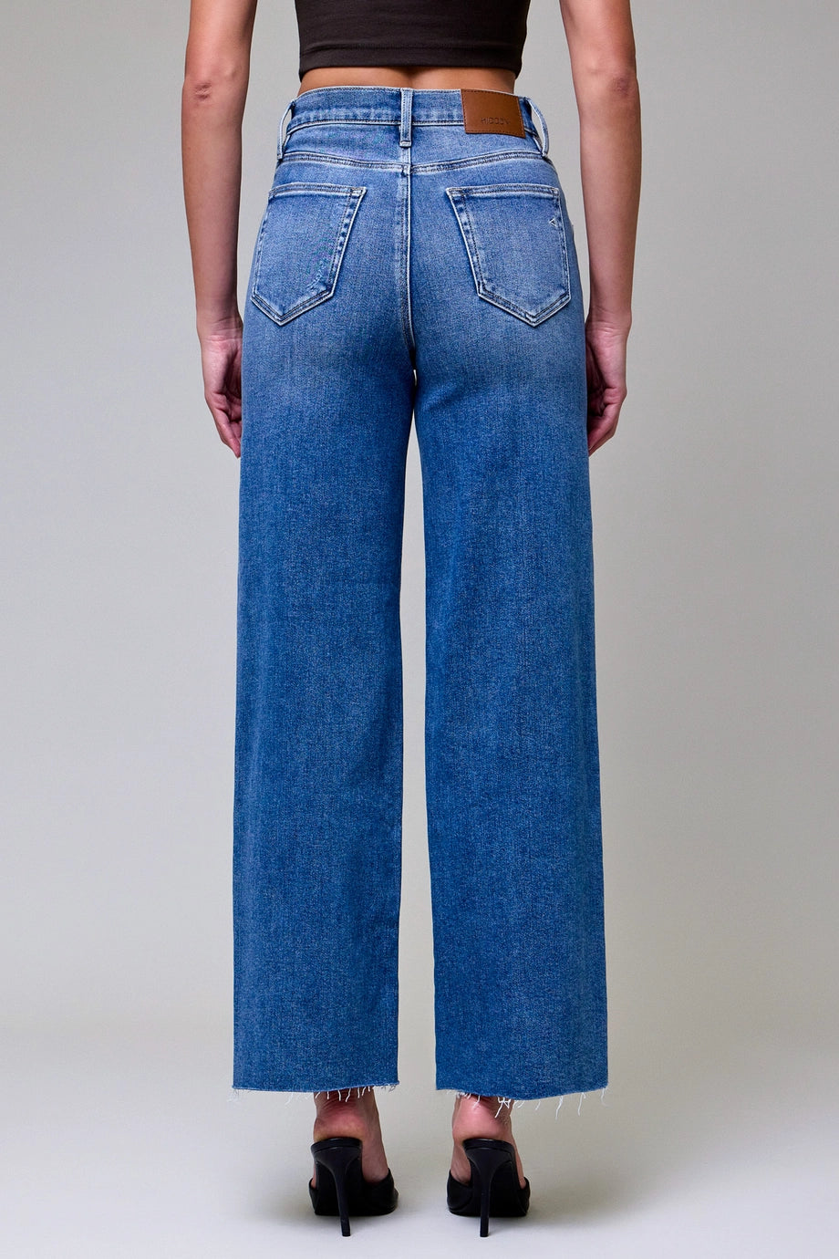 Hidden Logan Dad Jeans Dark Wash