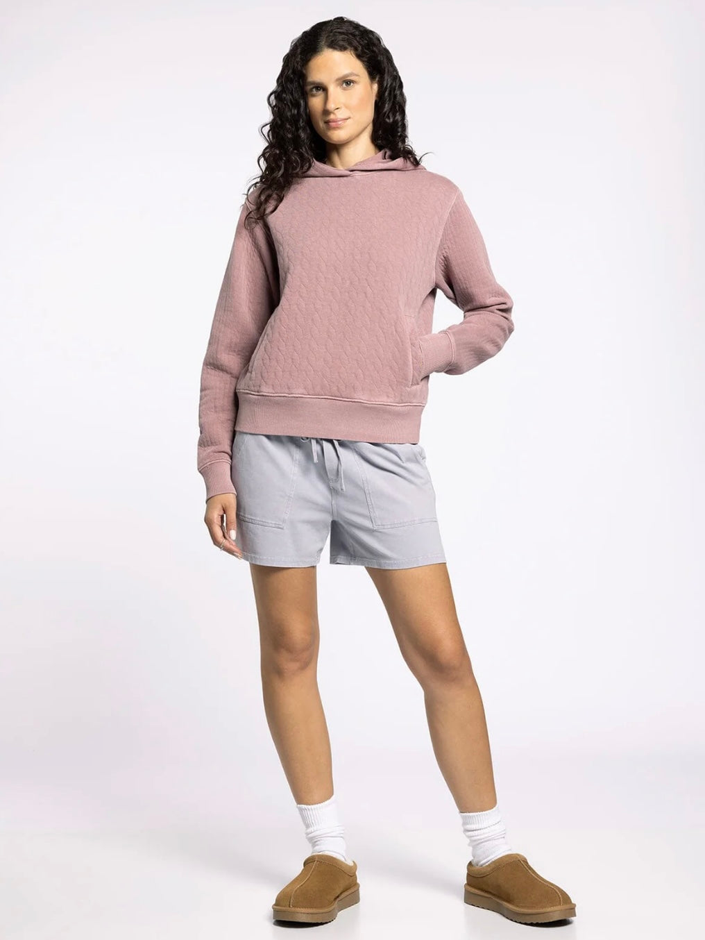 The Kizzy Hoodie Vintage Rose