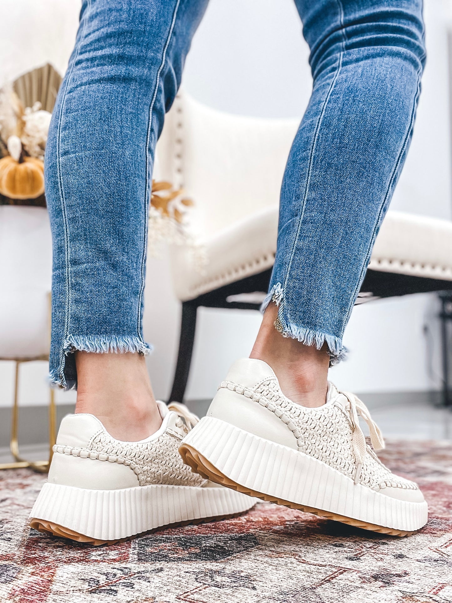 The Selina Woven Sneakers
