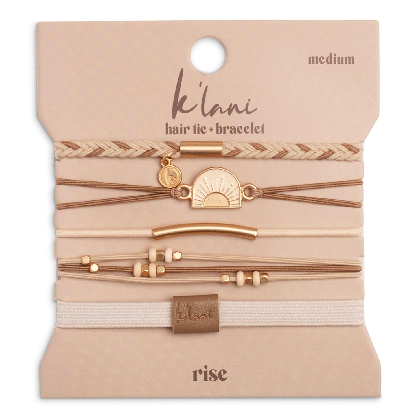K'lani Hair Tie Bracelets (3 Sizes)