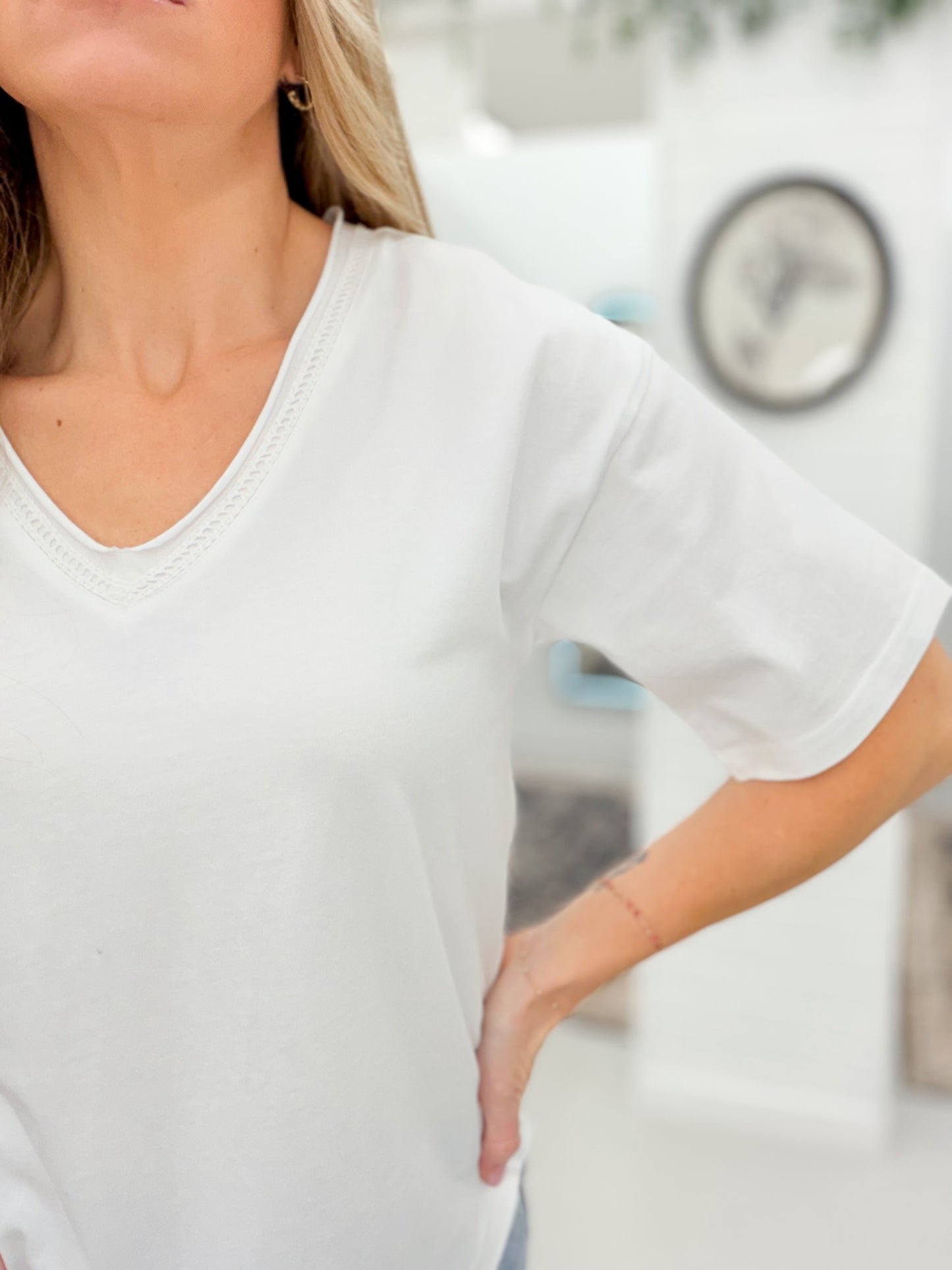 The Ismeria Tee White