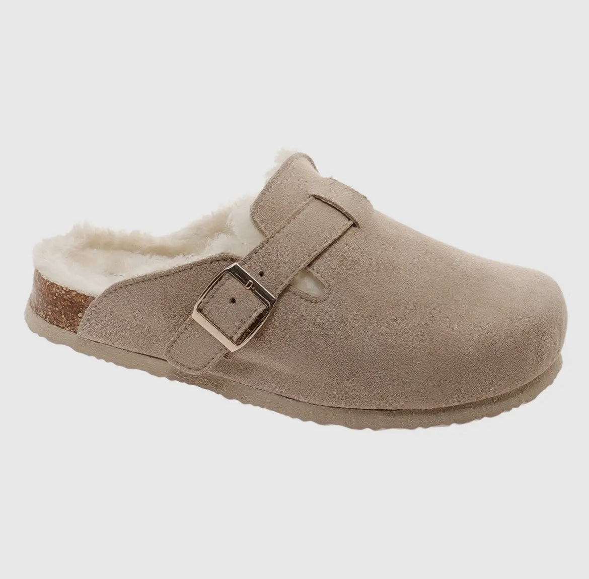 The Bria Outwoods Clog Slide Shoes Sand