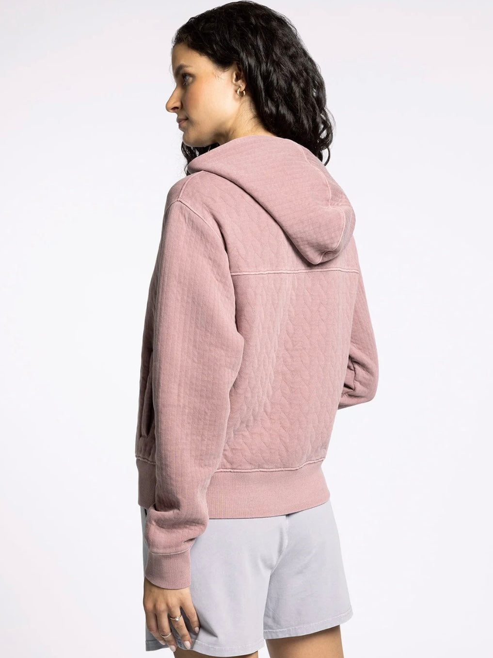 The Kizzy Hoodie Vintage Rose