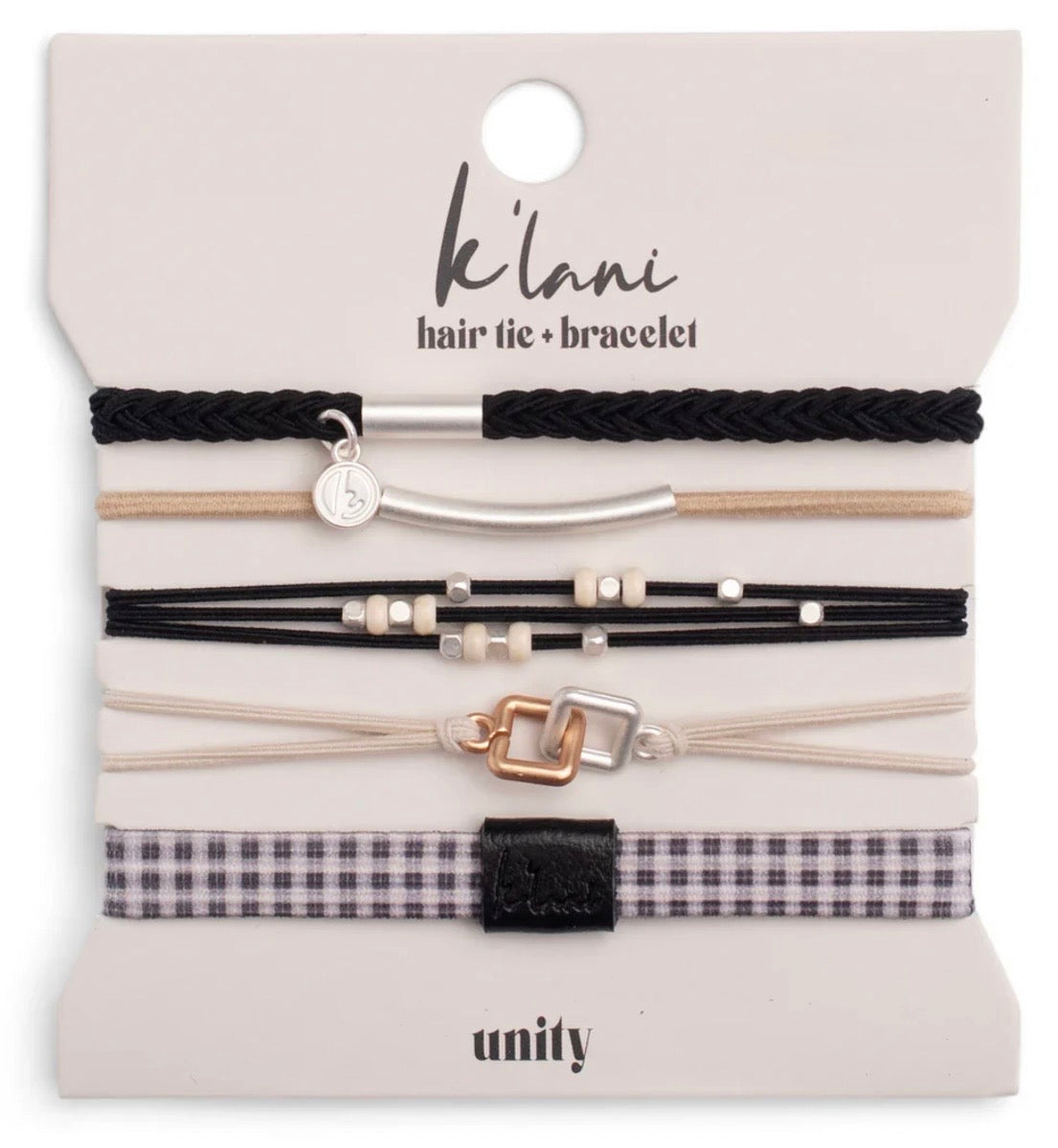 K'lani Hair Tie Bracelets (3 Sizes)