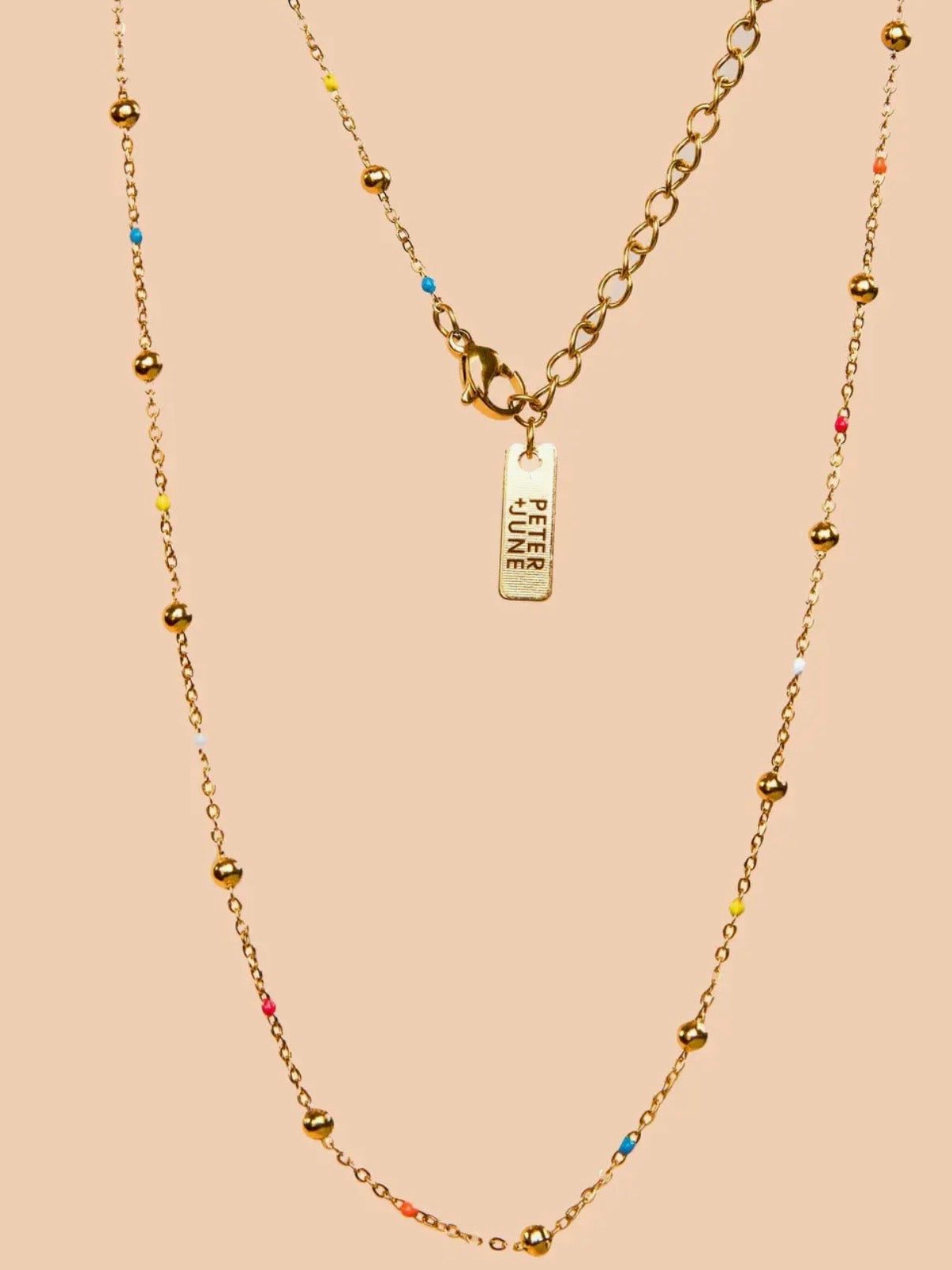 Dippin Dots 18K Gold Plated Necklace