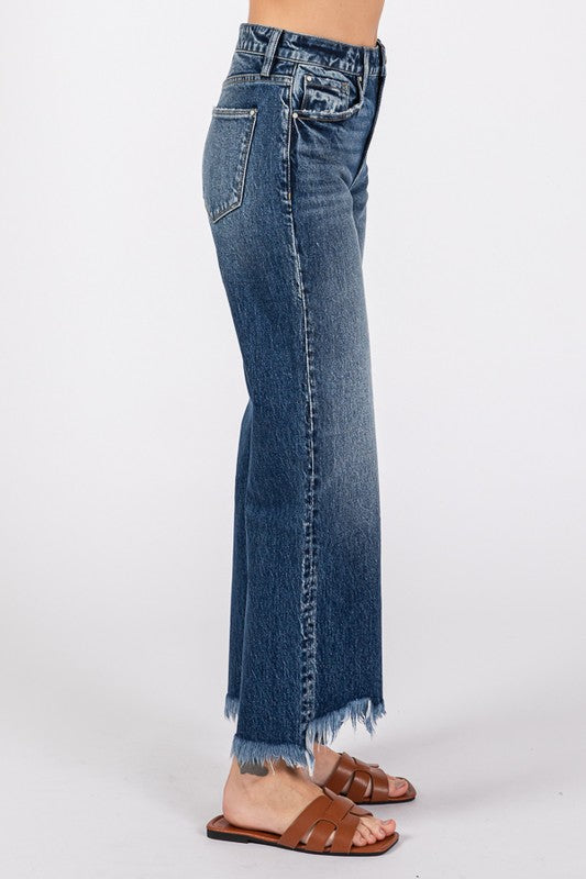 The Janie High Rise Wide Leg Denim