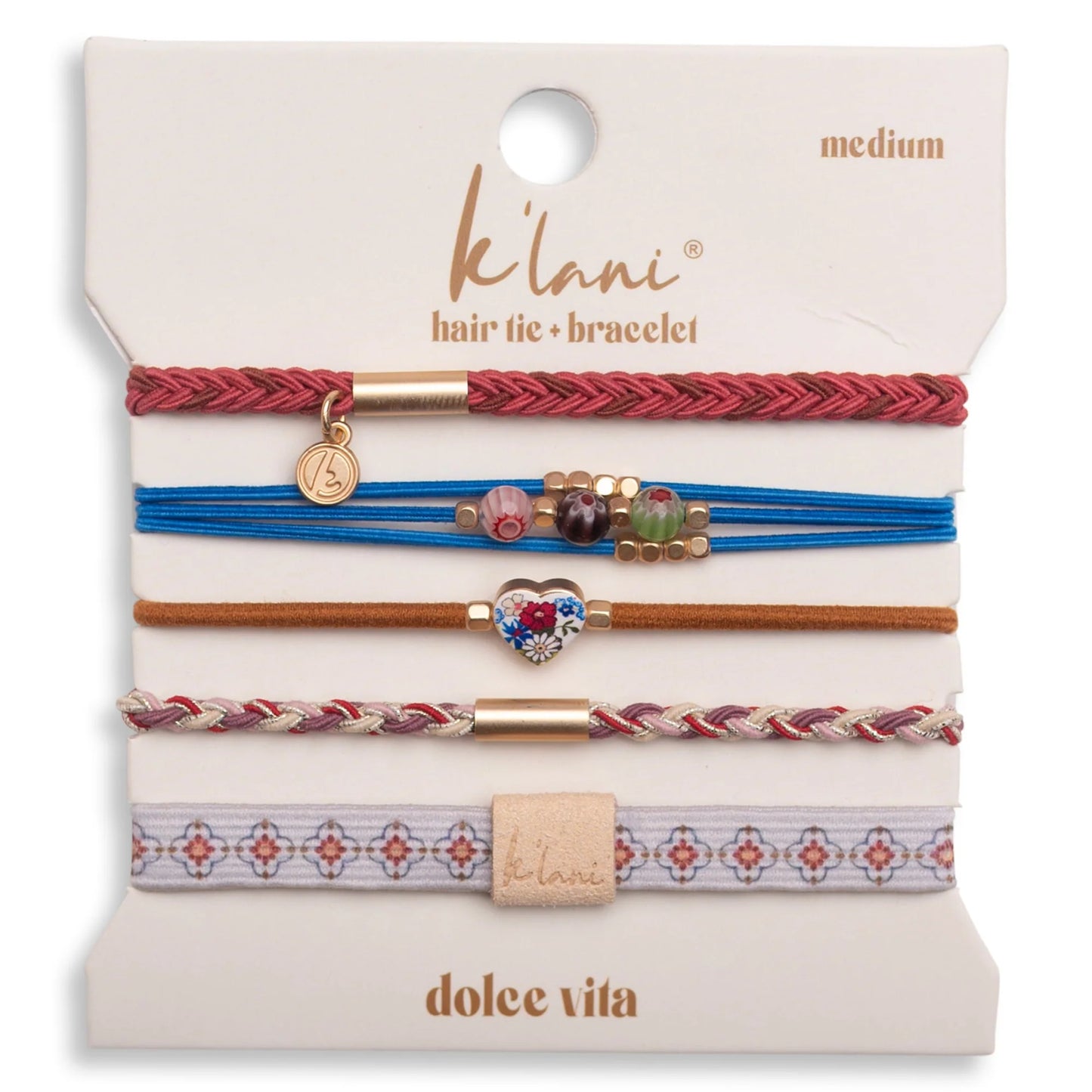 K'lani Hair Tie Bracelets (3 Sizes)