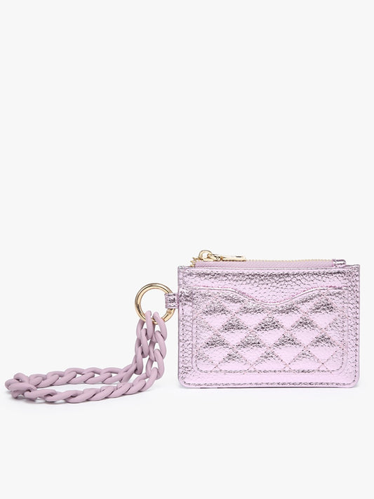 Rhodes Quilted Wallet And Chain Cupid