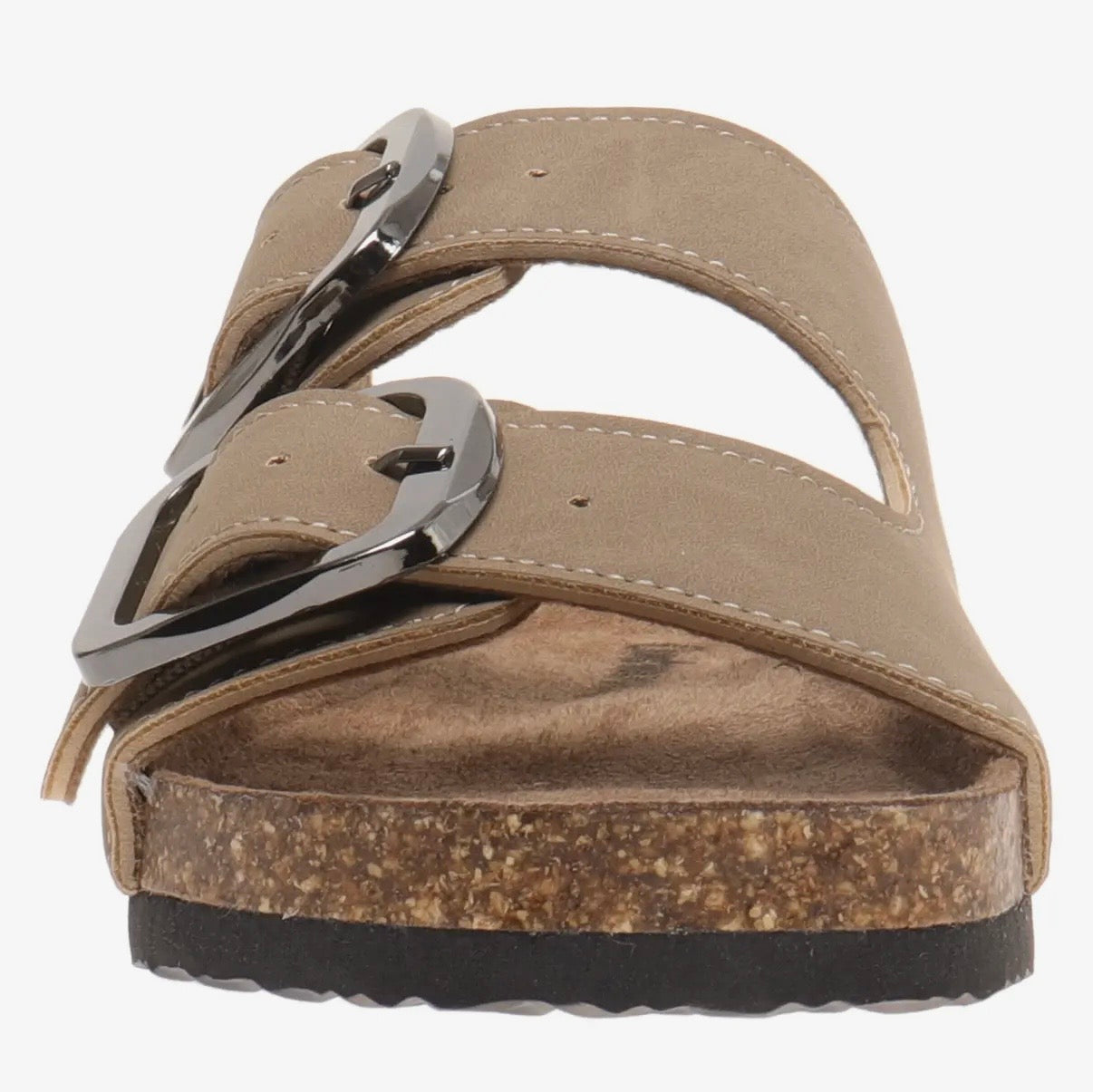 Outwoods Bork Buckle Sandals Taupe