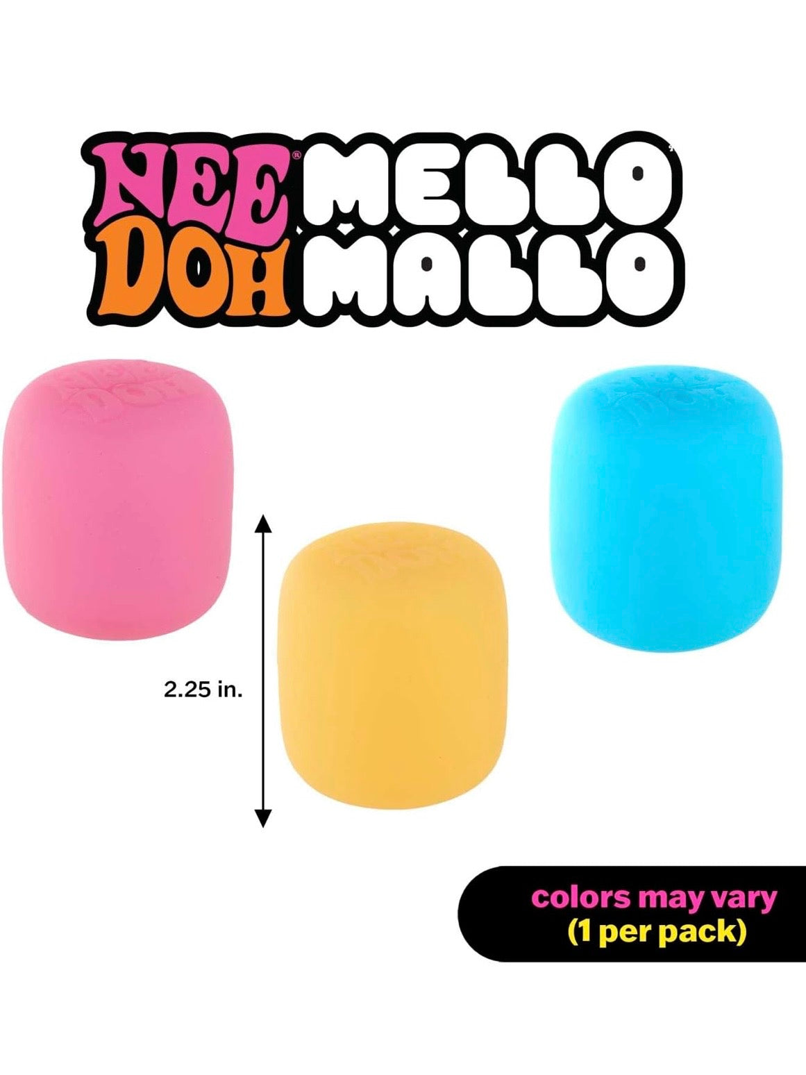 Needoh Mello Mallo Squish Toy