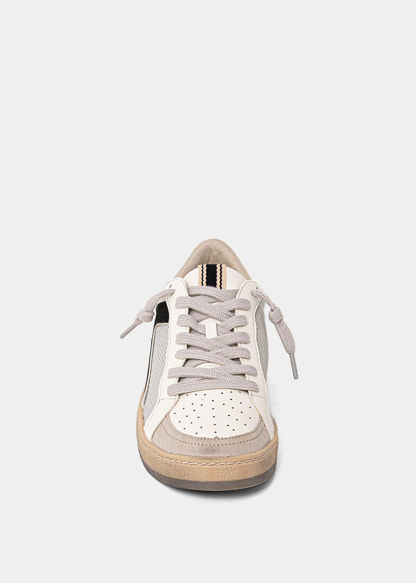 The Salma Sneakers Gray Mesh