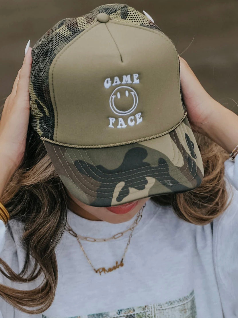 Game Face Otto Trucker Hat Camouflage