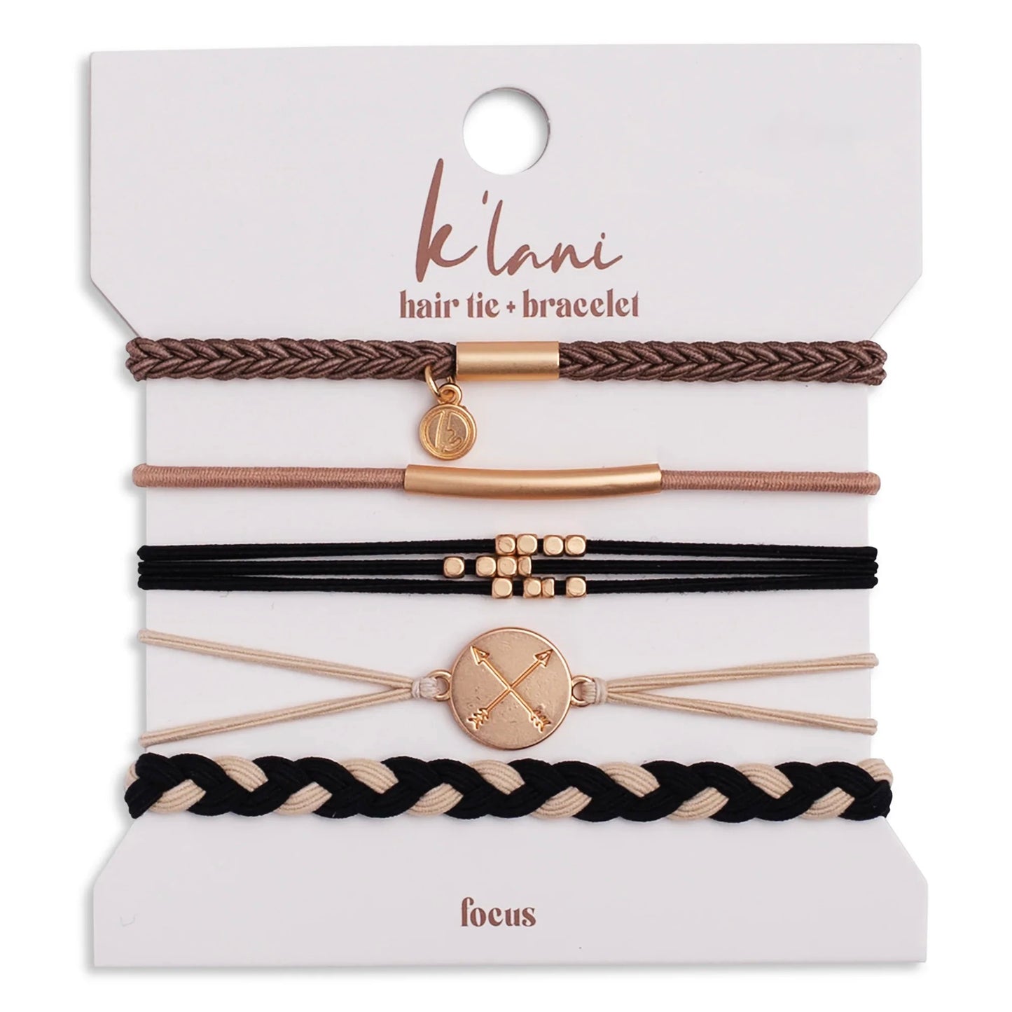 K'lani Hair Tie Bracelets (3 Sizes)