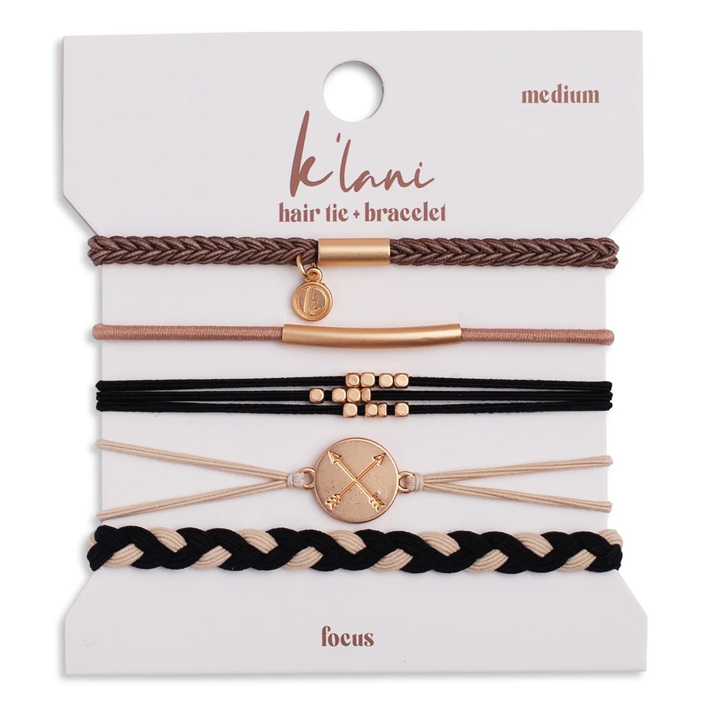 K'lani Hair Tie Bracelets (3 Sizes)