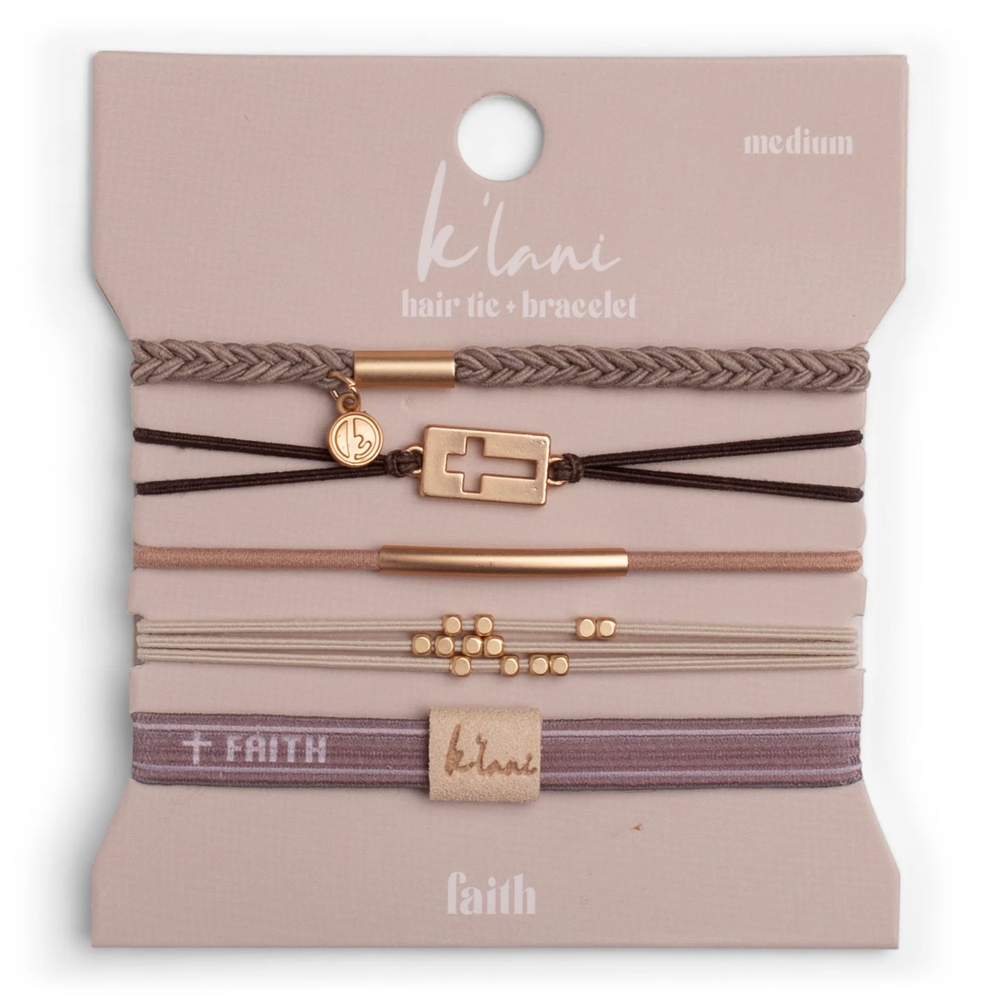 K'lani Hair Tie Bracelets (3 Sizes)
