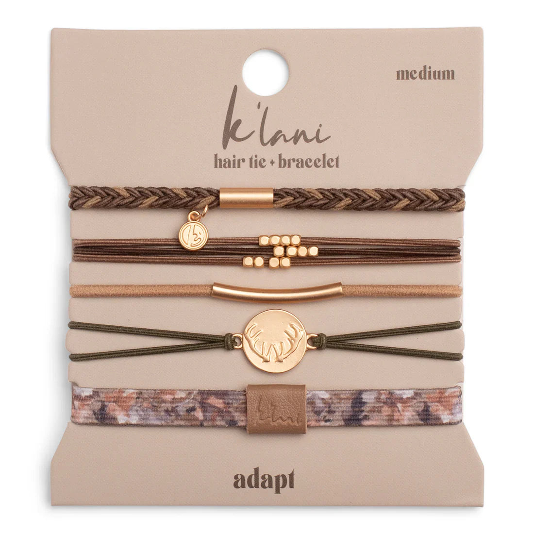 K'lani Hair Tie Bracelets (3 Sizes)