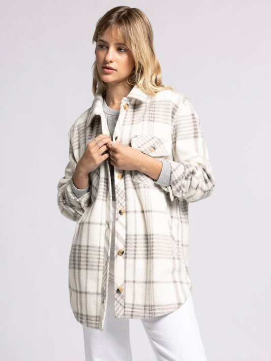 The Tullis Jacket Coconut Plaid