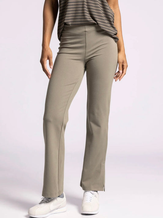 The Izzy Pants Olive Rib