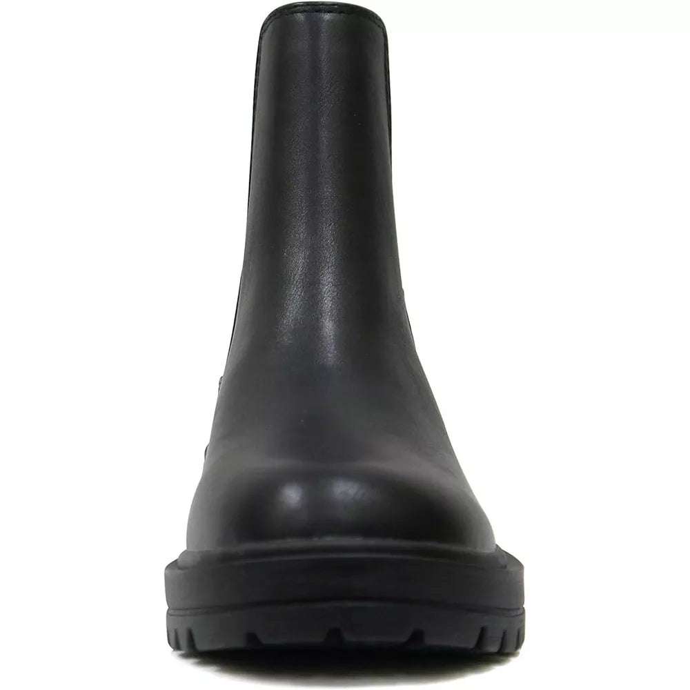 Soda Paden Chelsea Lug Boots Black