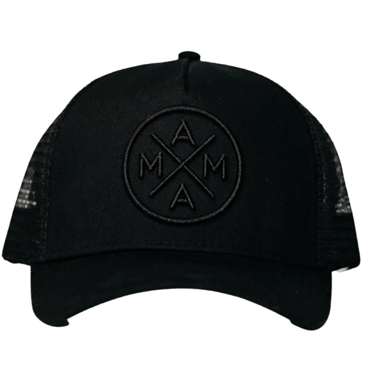 MAMA X Trucker Hat Premium Black