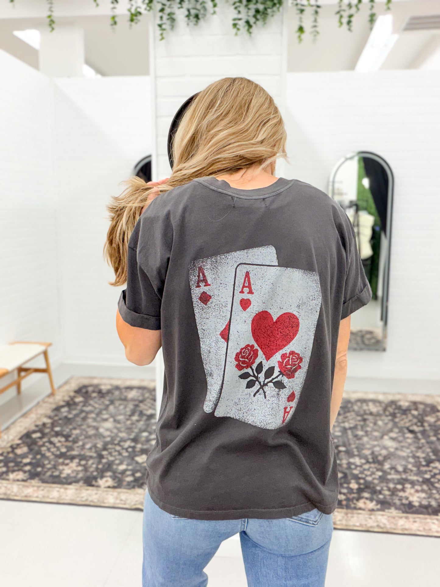 Girl Dangerous Luck's Got Nothing Graphic Tee