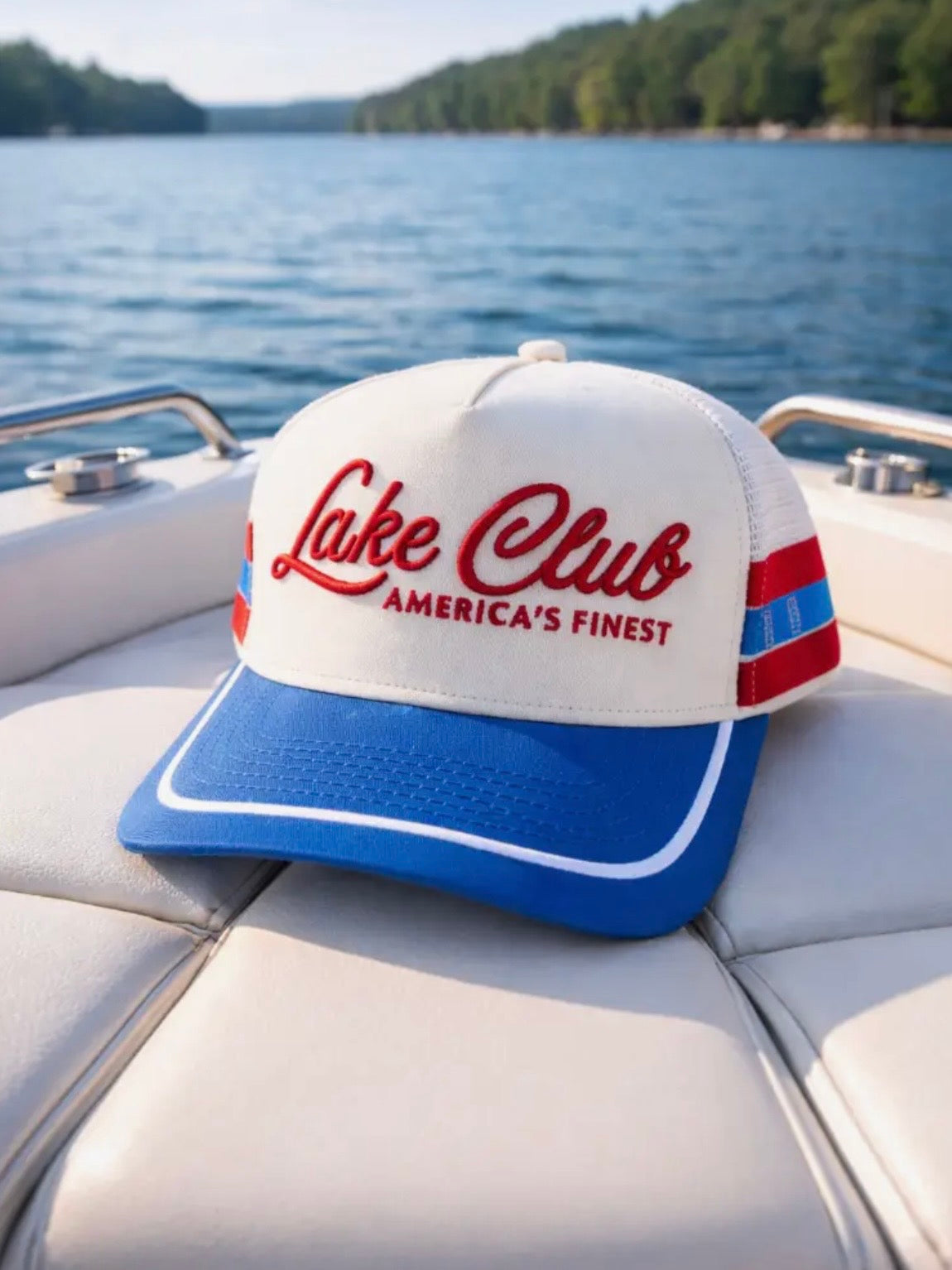 Lake Club America's Finest Trucker Hat