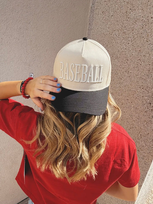 Baseball Monochromatic Vintage Hat
