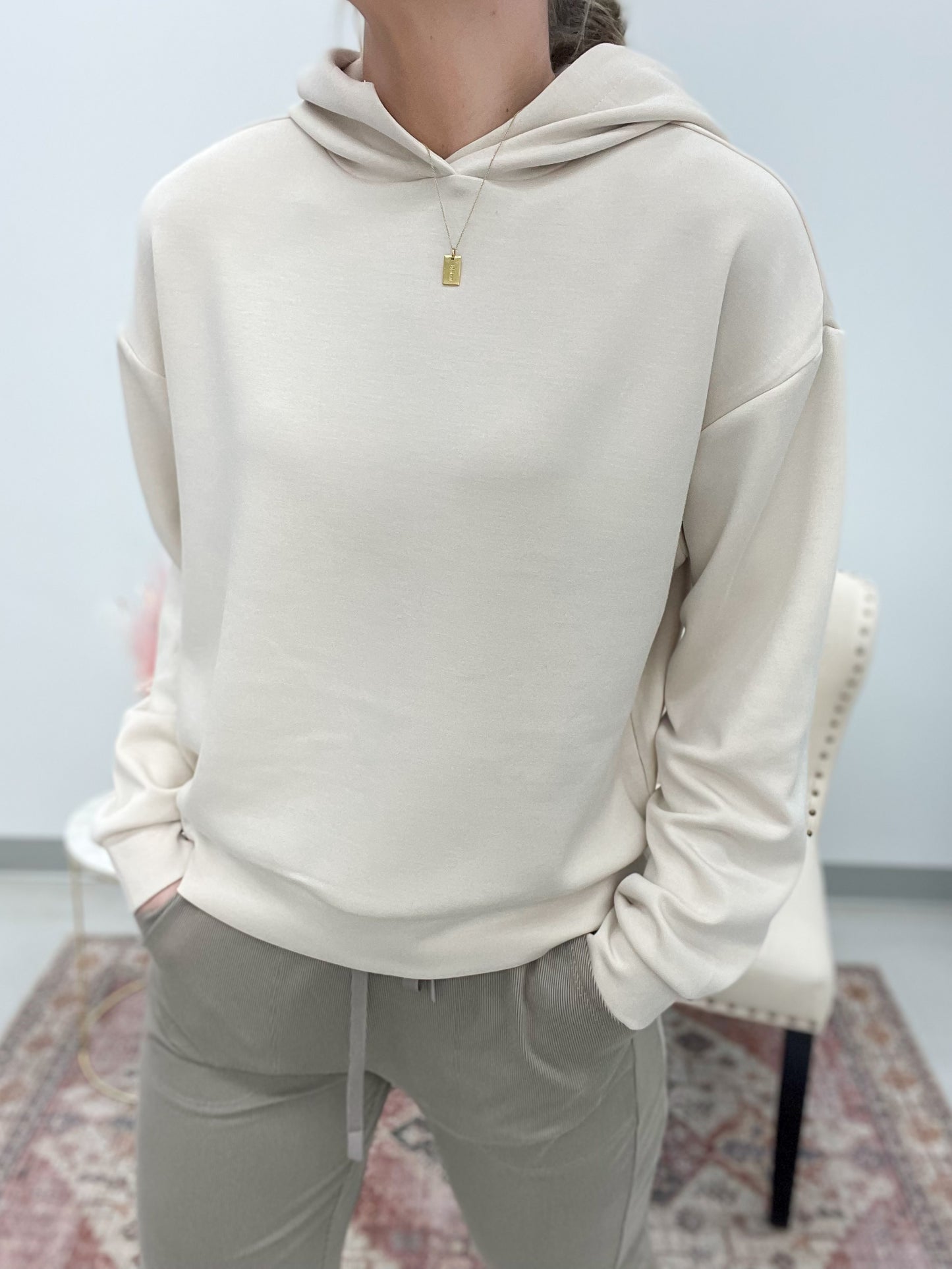 The Bree Modal Hoodie Dove