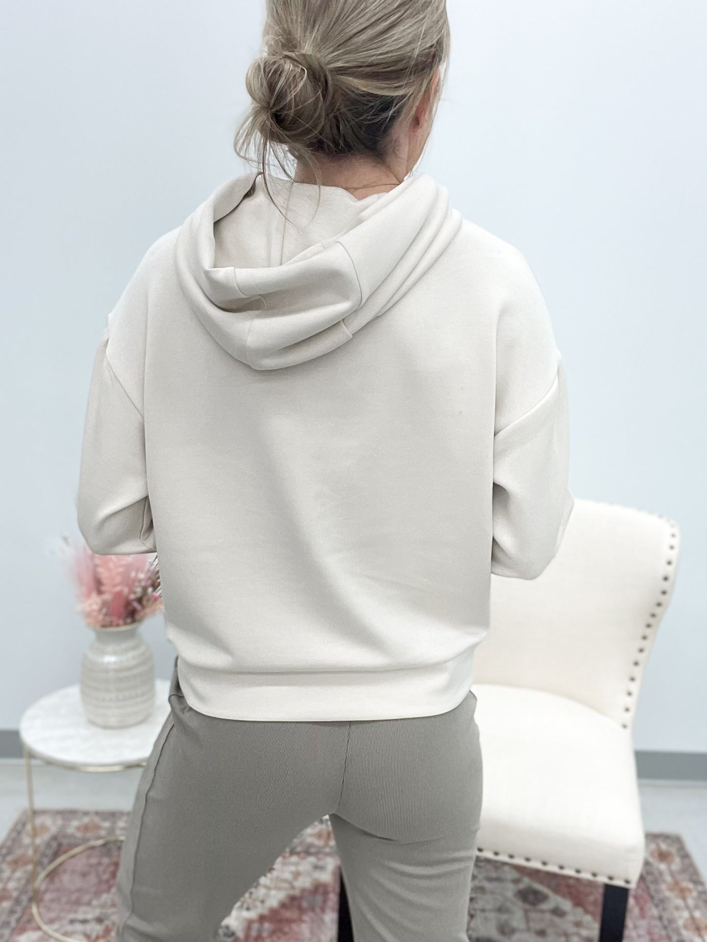 The Bree Modal Hoodie Dove