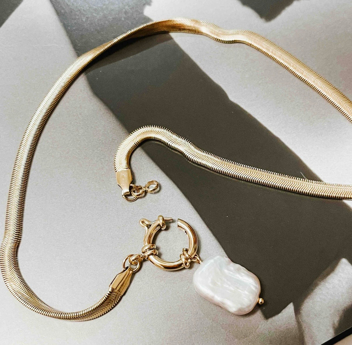 Mother of Pearl Waterproof Necklace