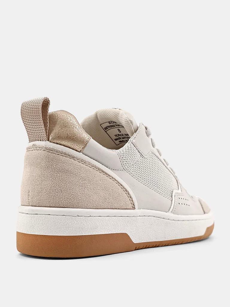 The Romi Taupe Suede Sneakers