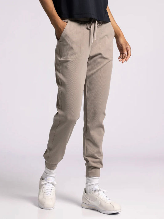 The Junie Joggers Wood Rib