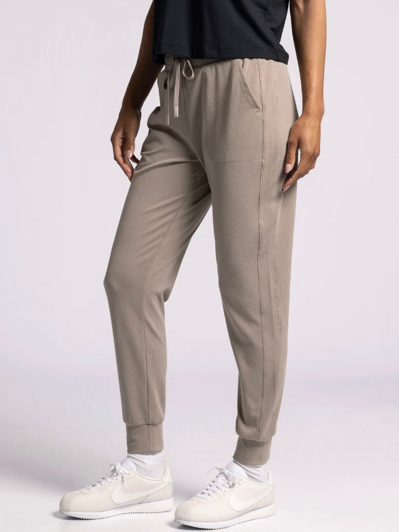 The Junie Joggers Wood Rib