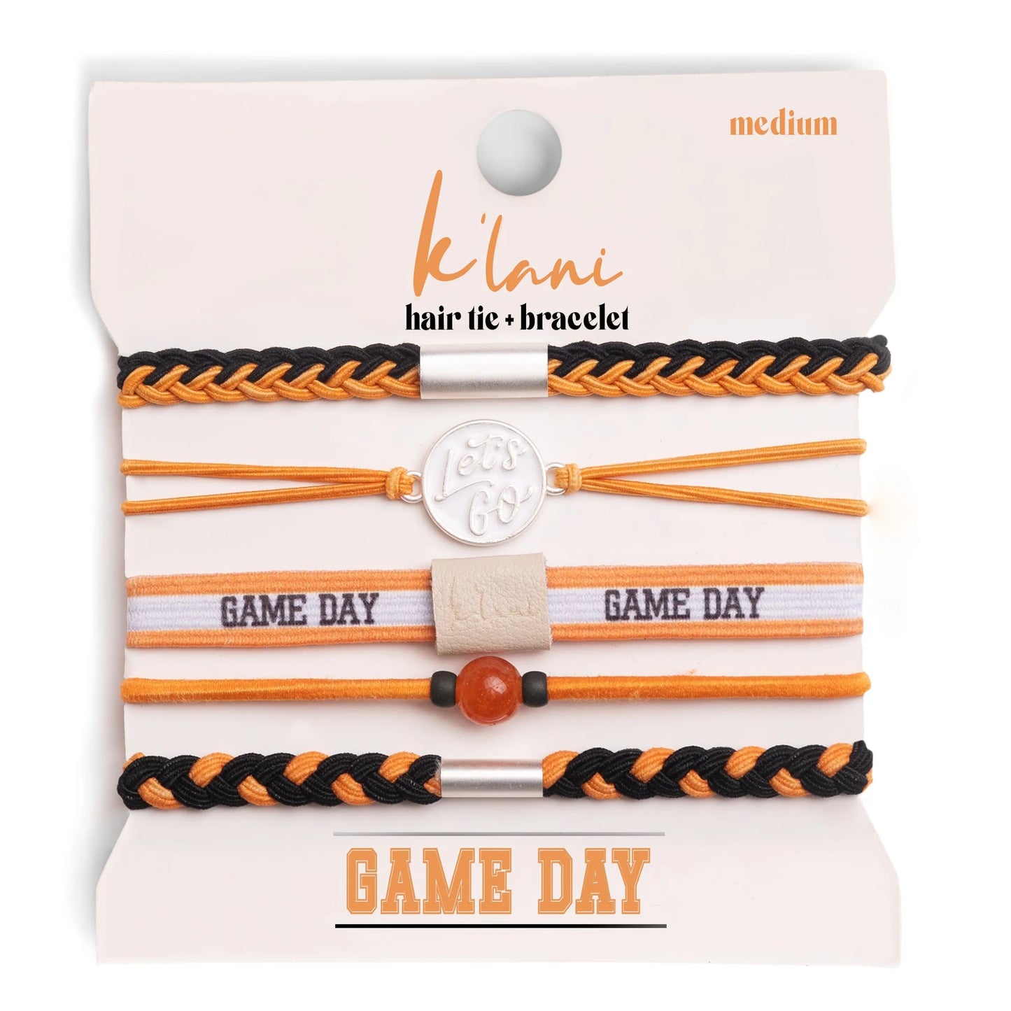 K'lani Hair Tie Bracelets (3 Sizes)