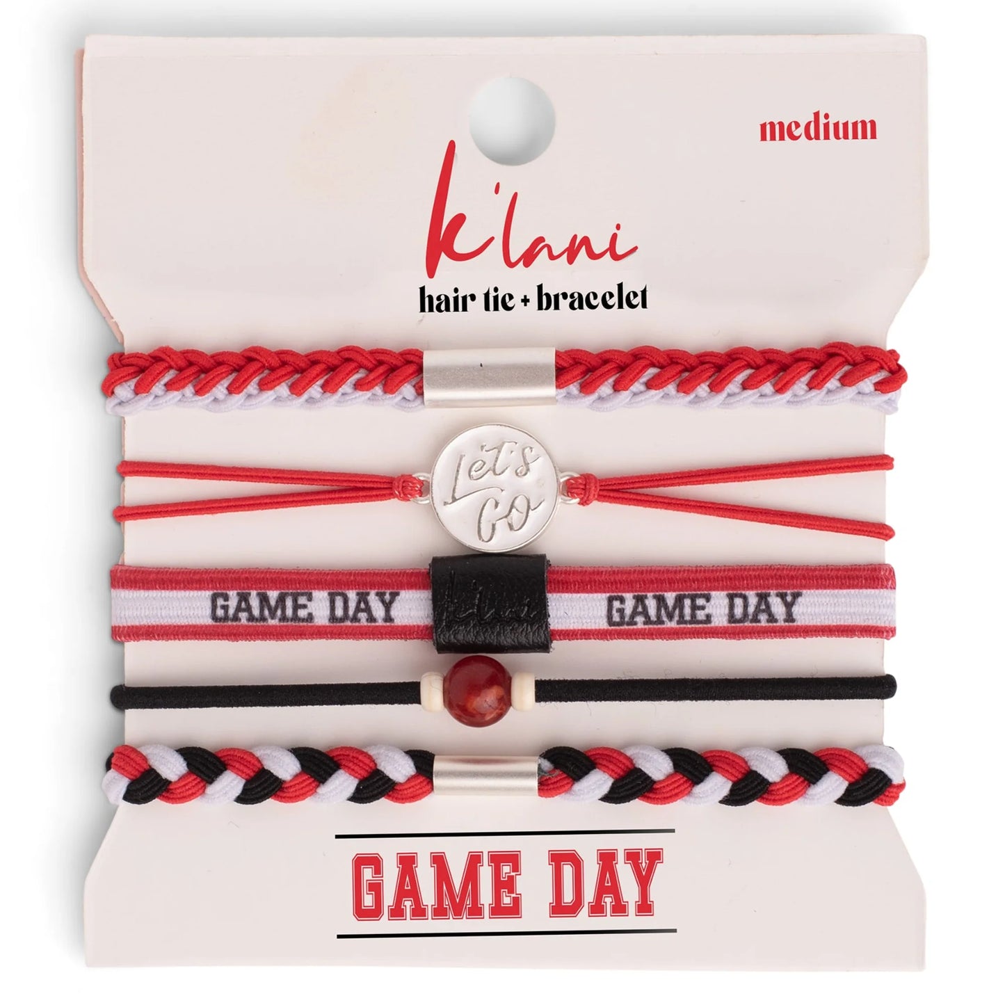 K'lani Hair Tie Bracelets (3 Sizes)