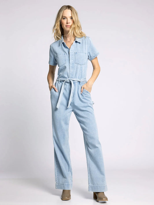 The Madison Jumpsuit Sofia Denim Wash
