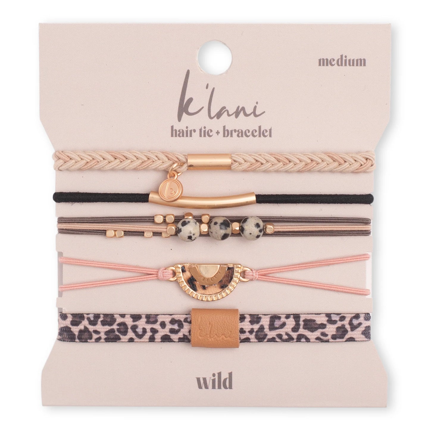 K'lani Hair Tie Bracelets (3 Sizes)