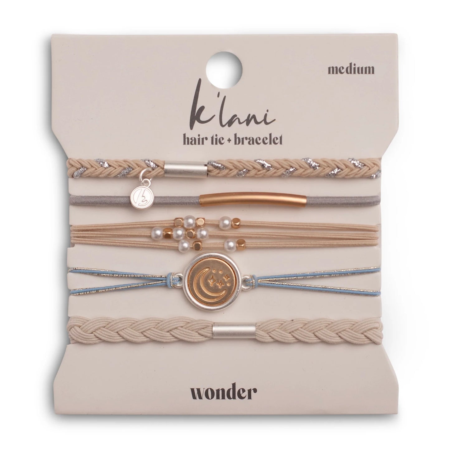 K'lani Hair Tie Bracelets (3 Sizes)