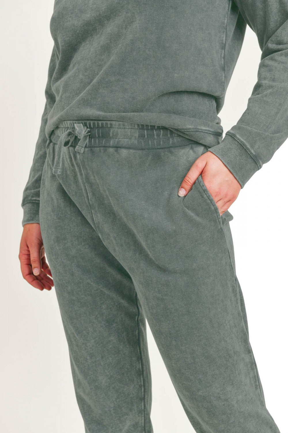 Ready Or Not Mineral Wash Joggers 3X